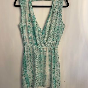 Parker silk dress size small